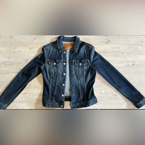 AG Adriano Goldschmidt fitted jean jacket